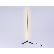 Светильник Ambrella light FL8022 BK черный LED 15W RGB D32*1250 (ПДУ РАДИО 2.4G)