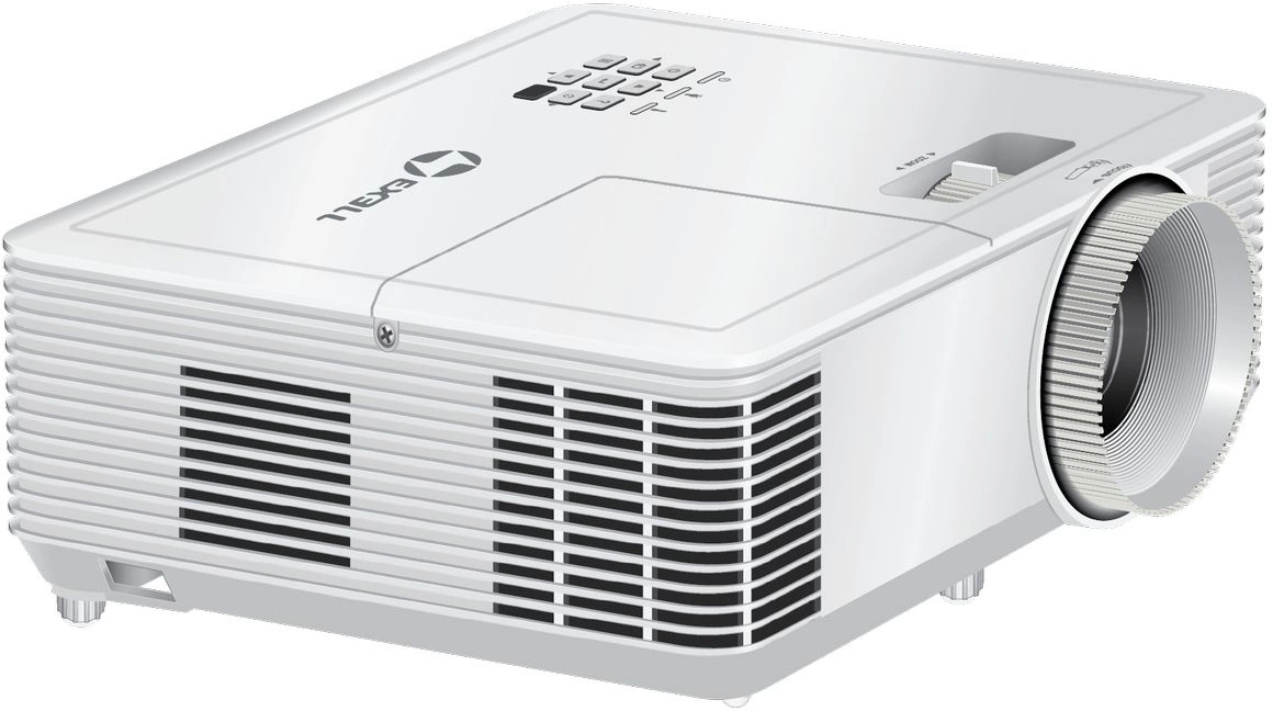 Проектор Exell EXD101W DLP, 3800 ANSI, XGA (1024x768), Объектив 1.94 - 2.16