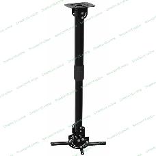 Кронштейн для проектора Cactus CS-VM-PR16L-BK черный макс.13.6кг настенный и потолочный поворот и наклон