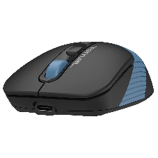Мышь беспроводная A4Tech Fstyler FB10C черный/синий, 2000 dpi, радиоканал, Bluetooth, USB, кнопки - 4