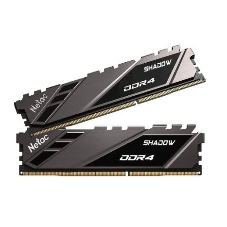 Оперативная память NETAC, DDR4, 16GB (1x16GB), 2666MHz, CL19, DIMM, с радиатором, черный