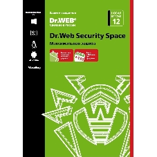 Программное обеспечение DR.WEB Security Space 2 ПК/1 год (BHW-B-12M-2-A3)