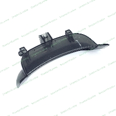 Ручка люка для стиральной машины Candy, Hoover, Zerowatt серая прозрачная 43011740