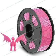 Филамент NVPrint PETG Pink для 3D печати диаметр 1.75мм длина 330 метров масса 1 кг