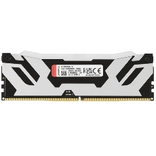 Оперативная память Kingston Fury Renegade, DDR5, 16Gb (1x16Gb), 8000MHz, CL38, DIMM, с радиаторами, RGB, серебристый/черный