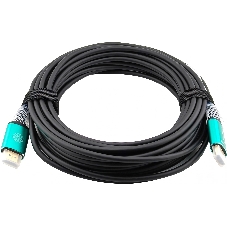 Кабель аудио-видео Cactus CS-HDMI-AOC-2.1-10 HDMI (m)/HDMI (m) 10м. позолоч.конт. черный