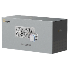 Система жидкостного охлаждения Ocypus Iota L24 WH ARGb белый 120мм алюминий+медь 2000rpm 29db 4-pin 280W