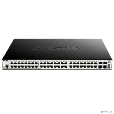 Коммутатор D-Link DGS-1510-52XMP/A2A, 48×1 Гбит/с + 4×10 Гбит/с SFP+, управляемый
