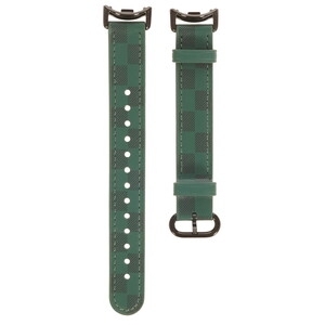 Ремешок для смарт-часов Xiaomi Smart Band 8 Checkered Strap Green 