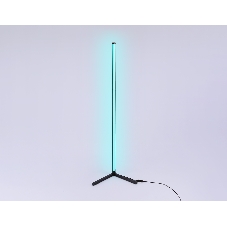 Светильник Ambrella light FL8022 BK черный LED 15W RGB D32*1250 (ПДУ РАДИО 2.4G)
