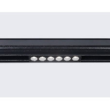 Светильник трековый светодиодный GL4019 BK черный IP20 6W 4200K 48V 24° 115*22*45