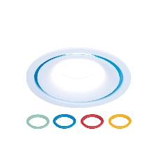 Светильник Ambrella light TN120 WH/S белый/песок GU5.3 D100*30