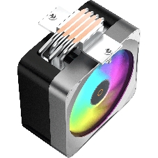 Кулер для процессора Ocypus Delta A40 EX BK ARGB, 120мм ARGB FAN, 4 HEAT PIPES, 4-PIN PWM, 500-1800 RPM, 29DBA, HYDRO BEARING, LGA115X/1200/1700/18XX, AM4/AM5