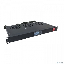 Модуль вентиляторный NTSS (NTSS-FAN3/19T-BL) 3 вент. с термостатом с контроллером черный