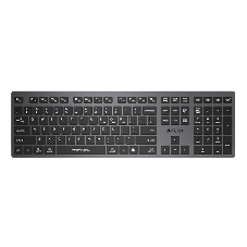 Клавиатура беспроводная A4Tech Fstyler FBX50C, USB, Bluetooth/Радиоканал, серый