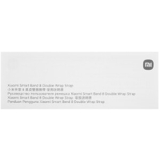 Ремешок для смарт-часов Xiaomi Smart Band 8 Double Wrap Strap - черный and White