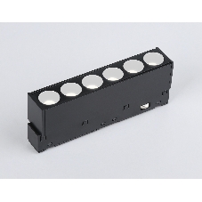 Светильник трековый светодиодный GL4019 BK черный IP20 6W 4200K 48V 24° 115*22*45