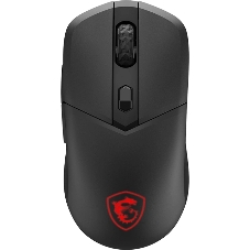 Мышь беспроводная/проводная MSI VERSA 300 черный, 8000 dpi, радиоканал, Bluetooth, USB, кнопки - 6