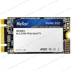 Накопитель SSD Netac N930ES, 1Tb, PCIe 3.1 x2, M.2 2242, NVMe, R/W 1650/1500