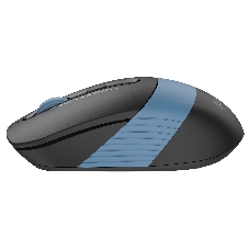 Мышь беспроводная A4Tech Fstyler FB10C черный/синий, 2000 dpi, радиоканал, Bluetooth, USB, кнопки - 4