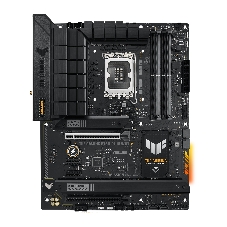Материнская плата ASUS TUF GAMING B760-PLUS WIFI, LGA 1700, Intel B760, 4xDDR5, 4xSATA, 3xM.2, 1xPCI-E 5.0 x16, 1xPCI-E 3.0 x4, 1xUSB-A 3.2 Gen 2, 3xUSB-A 3.2 Gen 1, 1xUSB-C 3.2 Gen 2x2, 1x2.5Gb LAN, 5x3.5 мм, 7.1, Wi-Fi 6, Bluetooth 5.2, Standard-ATX