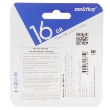 Флешка USB Smartbuy STREAM Red (SB16GbST-R3), 16Gb, USB 3.0, R/W 75/30, красный/черный