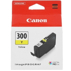 Картридж струйный Canon PFI-300 Y EUR/OCN желтый (530 стр.) для Canon imagePROGRAF PRO-300