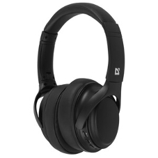 Беспроводные/проводные наушники Defender FreeMotion B1035 черный, накладные, Bluetooth + проводной, складная конструкция