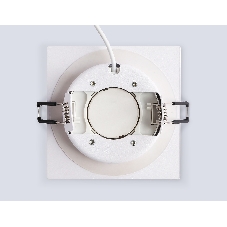 Светильник встраиваемый Ambrella light TN6737 WH белый IP44 GX53 110*110*57