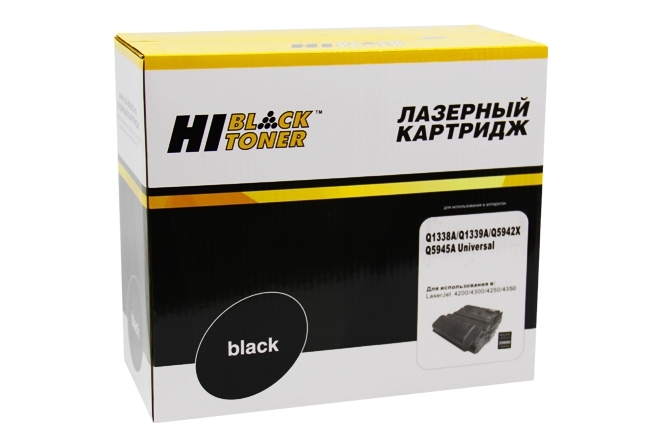 Картридж HP LJ4200/4300/4250/4350/4345 (Hi-Black) Q1338/5942/5945/1339/A/X, универс, 20K