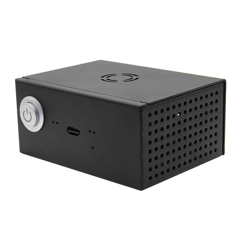 Корпус ACD Metal Case + Power Control Switch + Cooling Fan Kit for Raspberry Pi X820 v1.3 (X800) SSD&HDD SATA Storage Board KP561
