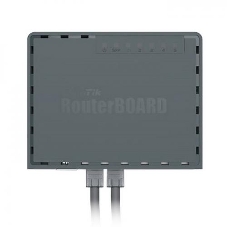 Маршрутизатор PoE MikroTik RB760iGS2 ядра (880 МГц), 5х 1G RJ45, SFP, USB, MicroSD, раздача PoE (HEX S)