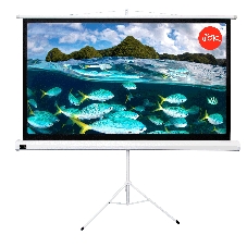 Экран Cinema S'OK SCPST-180x135 4:3 90'' напольный, на треноге, 180x135см, белый