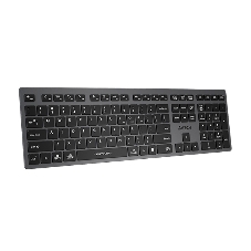 Клавиатура беспроводная A4Tech Fstyler FBX50C, USB, Bluetooth/Радиоканал, серый