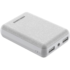 Портативный аккумулятор More choice (4610196408694) PB11-10 White 10000mAh 2USB