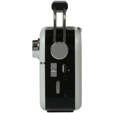 Радиоприемник белый SVEN SRP-505 (4 Вт, FM/AM/SW, USB, SD/microSD, Bluetooth, 1200 мАч)
