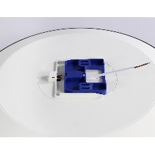 Потолочный светодиодный светильник Ambrella light FZ1226 BK черный IP44 24W 4200K D372*55 (Без ПДУ)