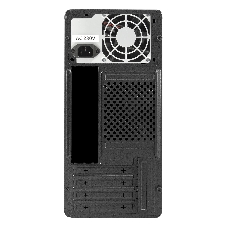 Корпус ExeGate BAA-503-AA500, Mini-Tower, чёрный, 1 x 80/90 мм, БП 500 Вт