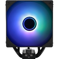 Устройство охлаждения(кулер) Thermalright Assassin Spirit 120 Vision ARGb Soc-AM5/AM4/1200/1700/1851 черный 4-pin 27dB Al+Cu LCD Ret (AS120-VISION-BL-ARGb)