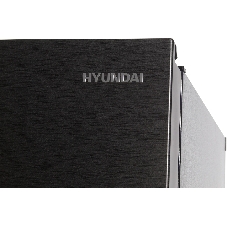 Холодильник Hyundai CS5073FV графит трехкамерный инвертер 186/167л морозилка сбоку, No Frost, Side by Side