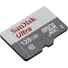 Флеш карта microSD 128Gb SanDisk microSDXC Class 10 Ultra UHS-I 100Mb/s