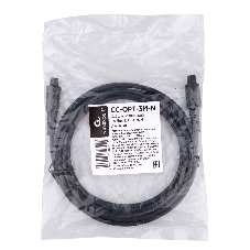 Кабель оптический Cablexpert CC-OPT-3M-N, Toslink 2xODT M/M, 3м, черный, пакет