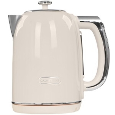 Чайник электрический Galaxy Line GL 0359 1.7 л, 2200 Вт, белый корпус: нерж.сталь/пластик