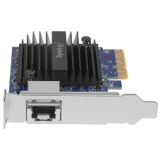 Сетевая карта Synology M.2 SSD-NVME adapter M.2 2110/2080,2 slots m.2 key, 10 Gigabit port RJ-45, PCIe 3.0 x8 adapter (FH bracket)'