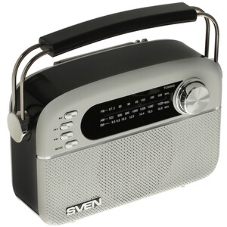 Радиоприемник белый SVEN SRP-505 (4 Вт, FM/AM/SW, USB, SD/microSD, Bluetooth, 1200 мАч)