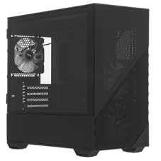Компьютерный корпус 1STPLAYER DK D7 черный mATX 3x120мм LED fans D7-BK-3F1