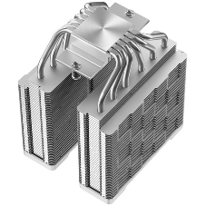 Кулер для процессора DEEPCOOL AG620 G2 WH LGA1954/1851/1700/AM5/AM4 (9шт/кор, TDP 270W, PWM, DUAL Black Fan 120mm, 6 тепл. трубок, белый) RET
