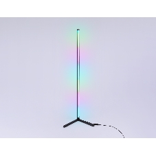 Светильник Ambrella light FL8022 BK черный LED 15W RGB D32*1250 (ПДУ РАДИО 2.4G)