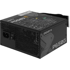 Блок питания GIGABYTE GP-P650G PG5, 650Вт, 80+ Gold, 120мм, немодульный, черный