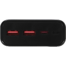 Портативный аккумулятор Cactus CS-PBFSFA-20000 20000mAh 4.5A 2xUSB-A/USB-C серый